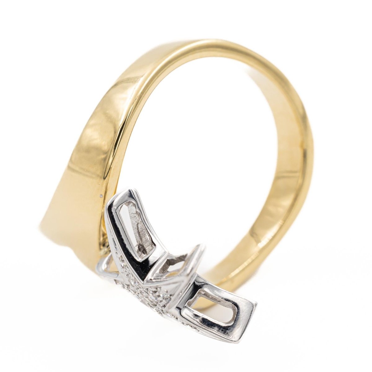 Bague Or jaune Diamant - Castafiore