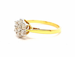 Bague Or jaune Diamant - Castafiore