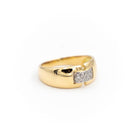 Bague Or jaune Diamant - Castafiore