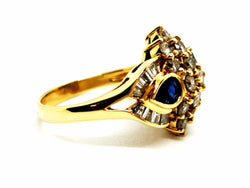 Bague Or jaune Diamant - Castafiore