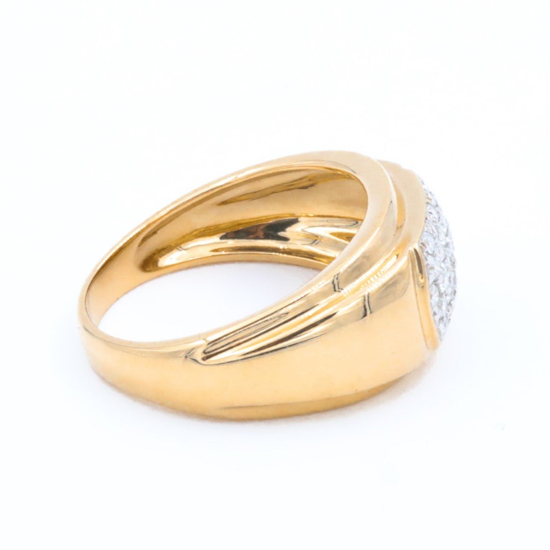 Bague Or jaune Diamant - Castafiore