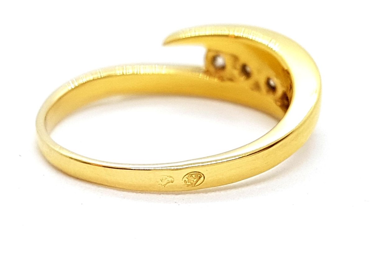 Bague Or jaune Diamant - Castafiore