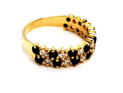 Bague Or jaune Diamant - Castafiore