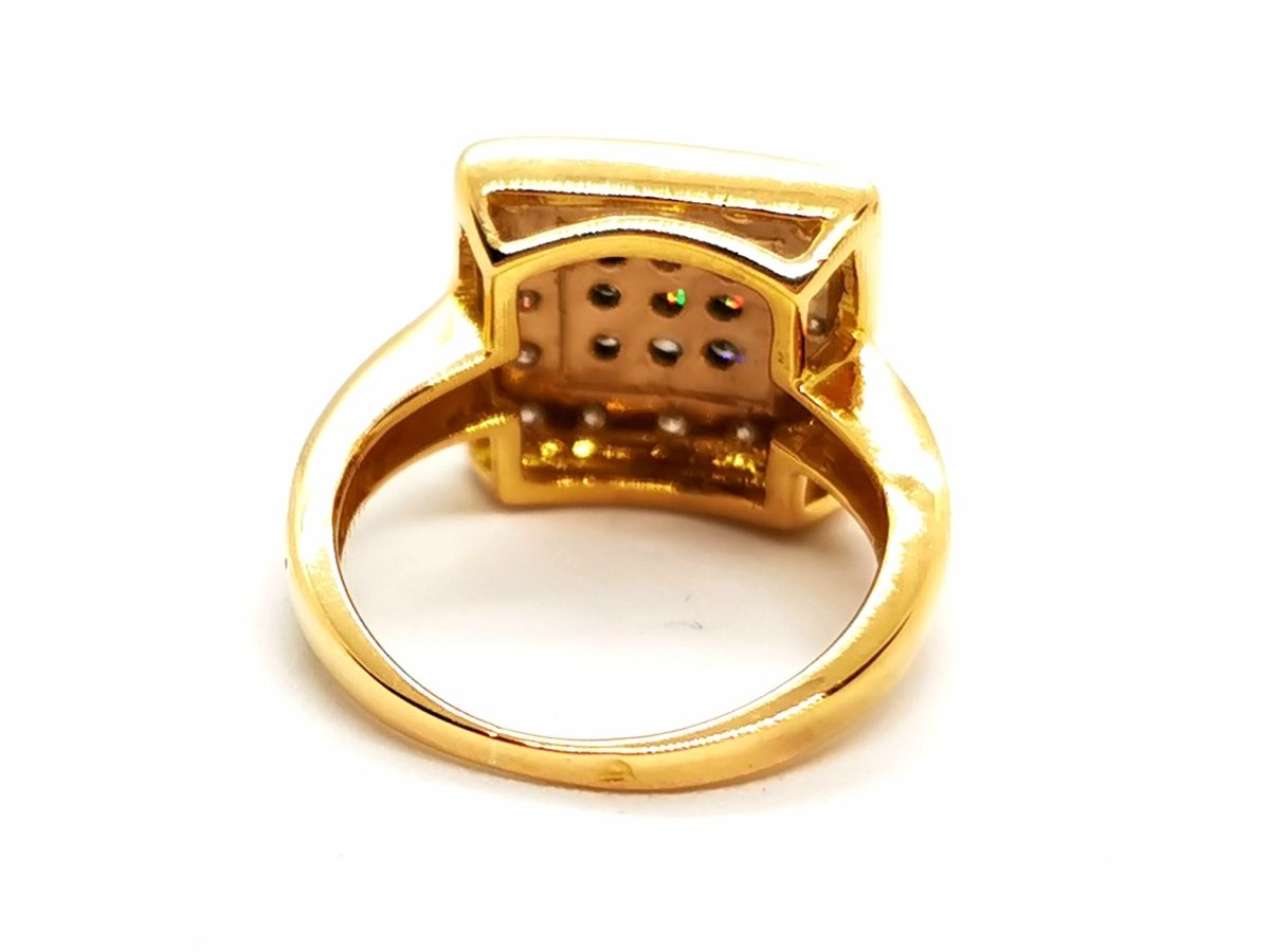 Bague Or jaune Diamant - Castafiore