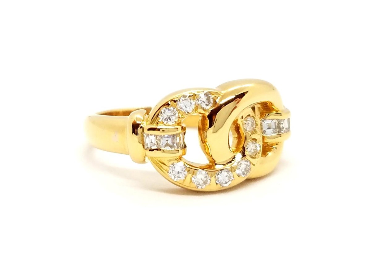 Bague Or jaune Diamant - Castafiore