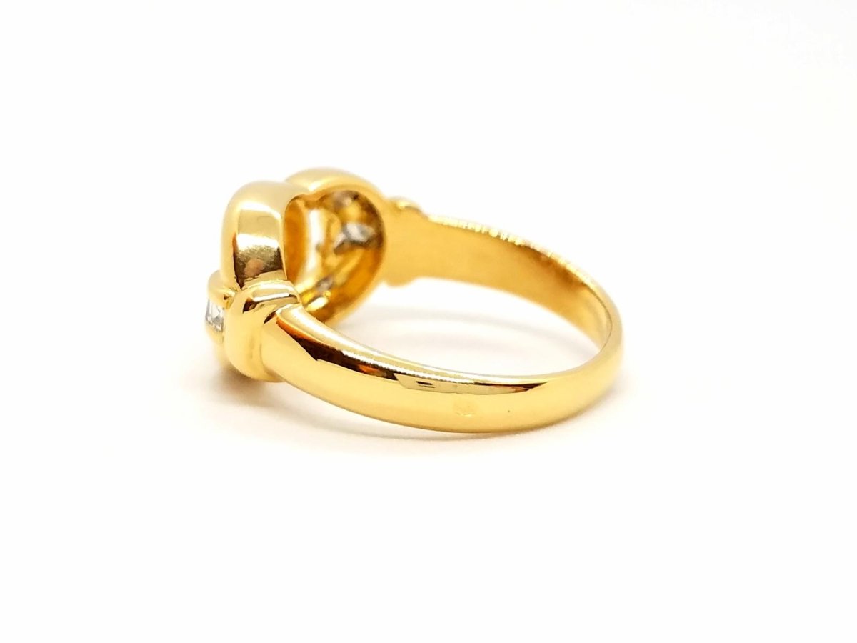 Bague Or jaune Diamant - Castafiore