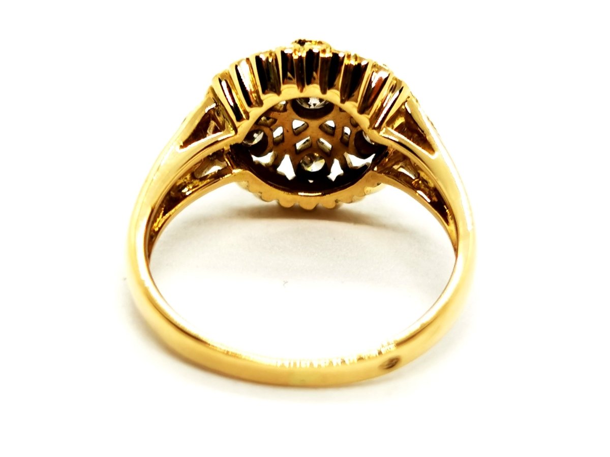 Bague Or jaune Diamant - Castafiore