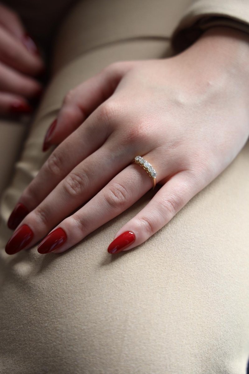 Bague Or jaune Diamant - Castafiore