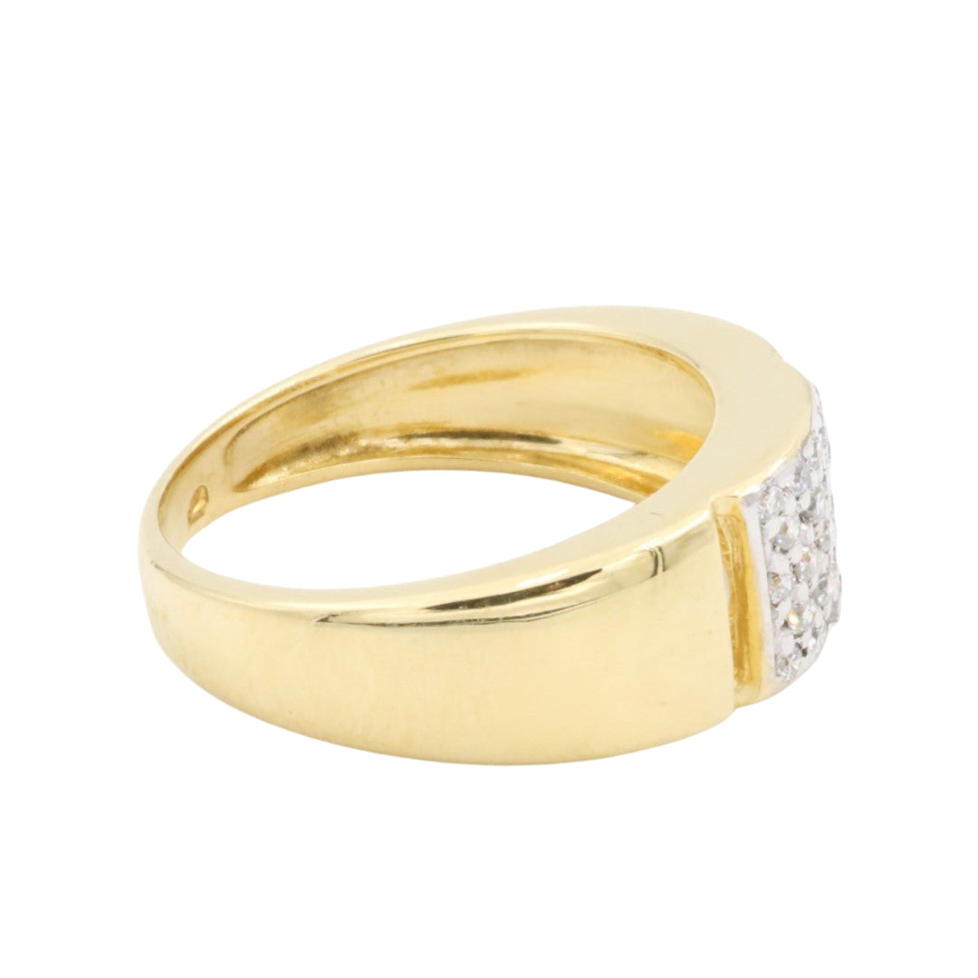 Bague Or jaune Diamant - Castafiore