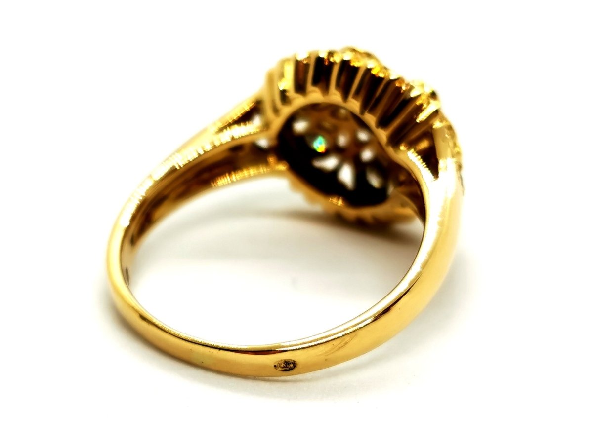 Bague Or jaune Diamant - Castafiore