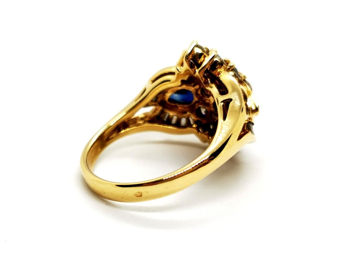 Bague Or jaune Diamant - Castafiore