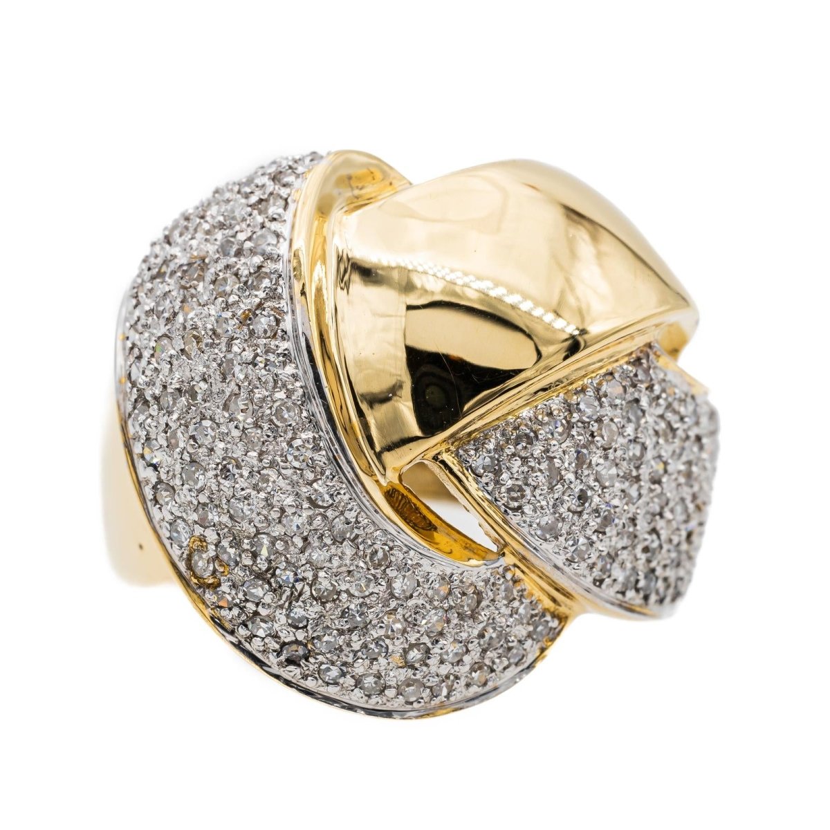 Bague Or jaune Diamant - Castafiore