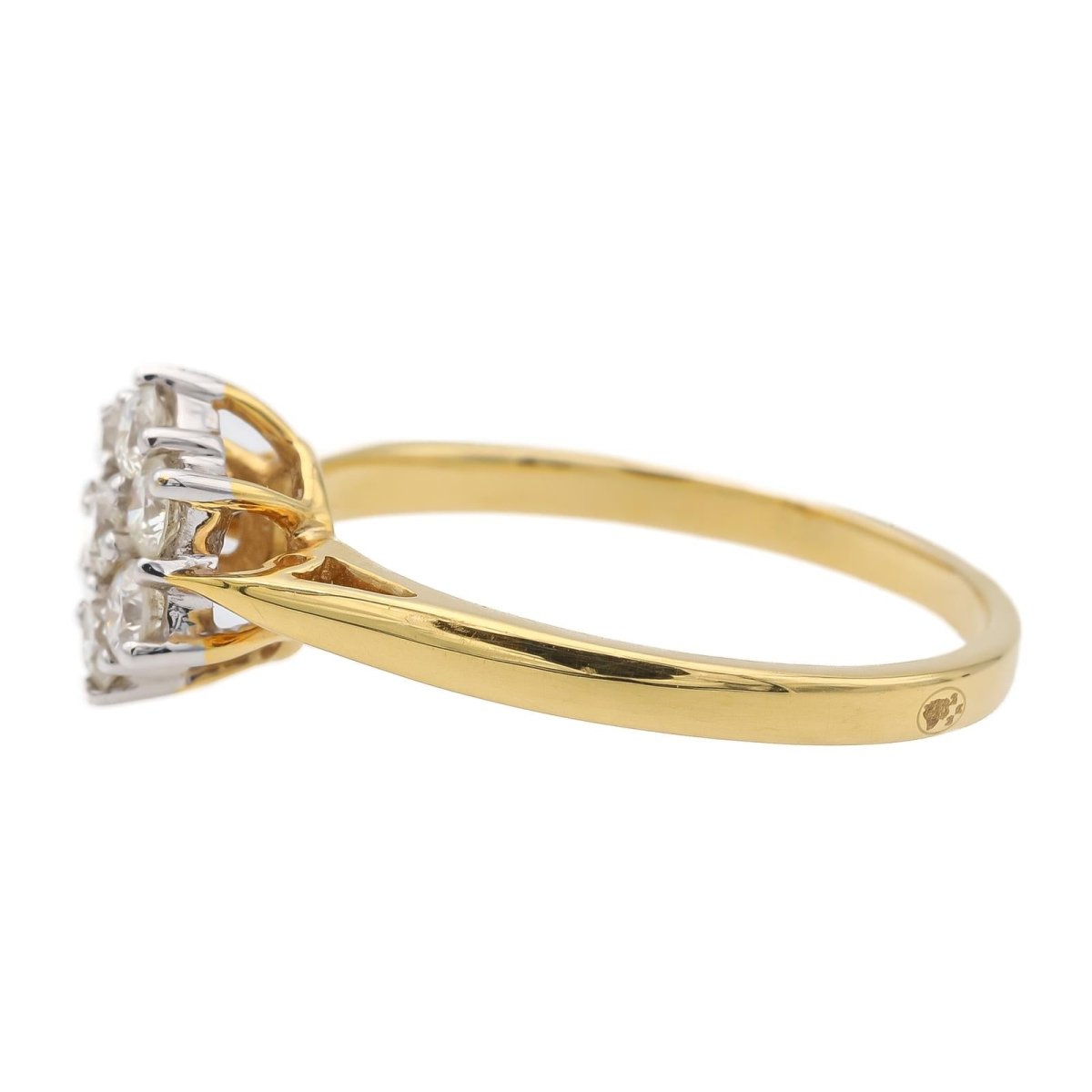Bague Or jaune Diamant - Castafiore