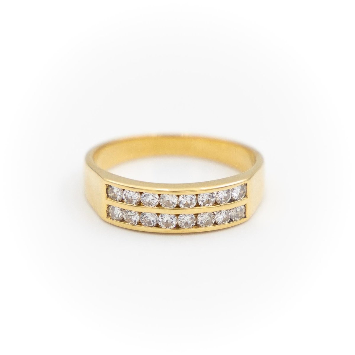 Bague Or jaune Diamant - Castafiore