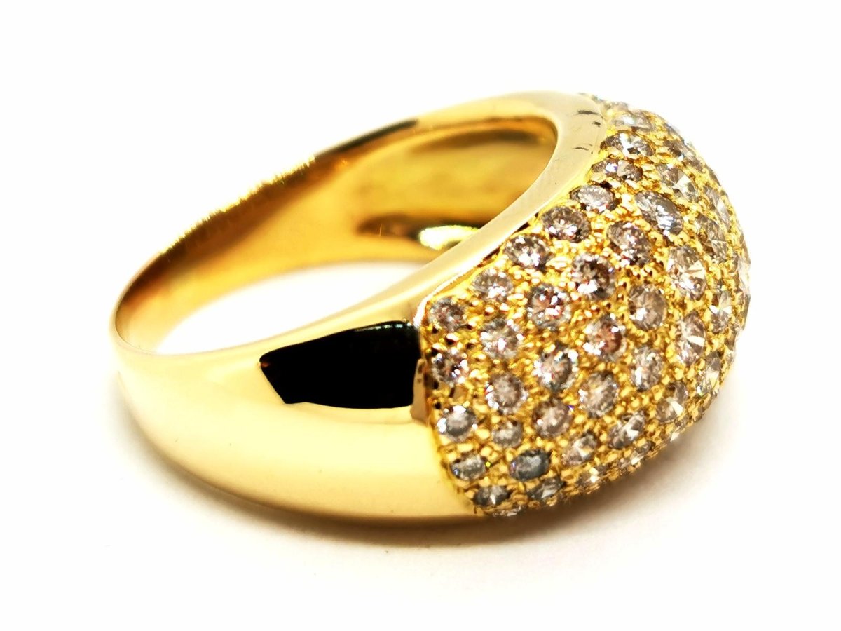Bague Or jaune Diamant - Castafiore