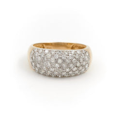 Bague Or jaune Diamant - Castafiore