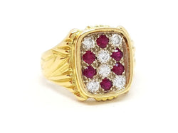 Bague Or jaune Diamant - Castafiore