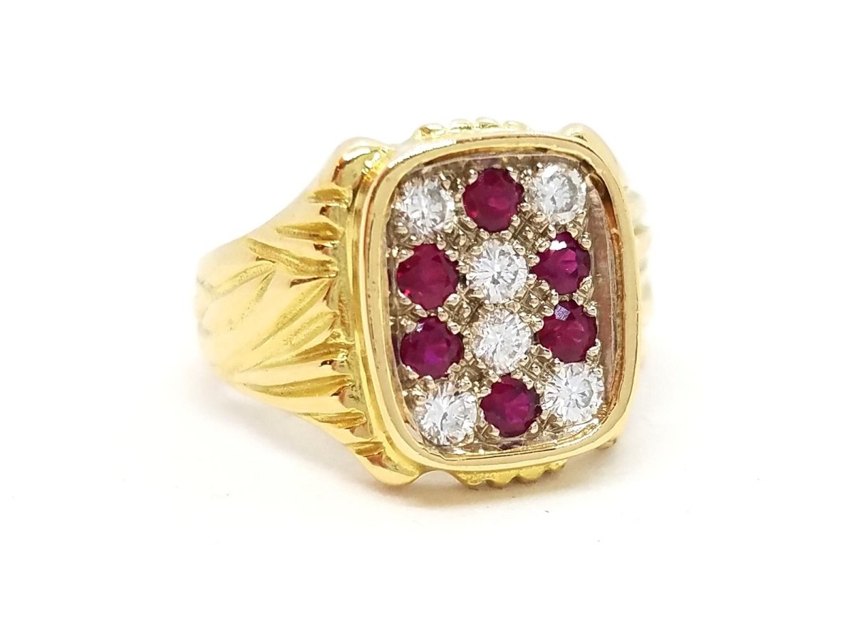 Bague Or jaune Diamant - Castafiore