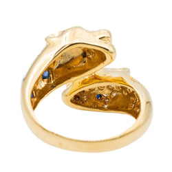 Bague Or jaune Diamant - Castafiore