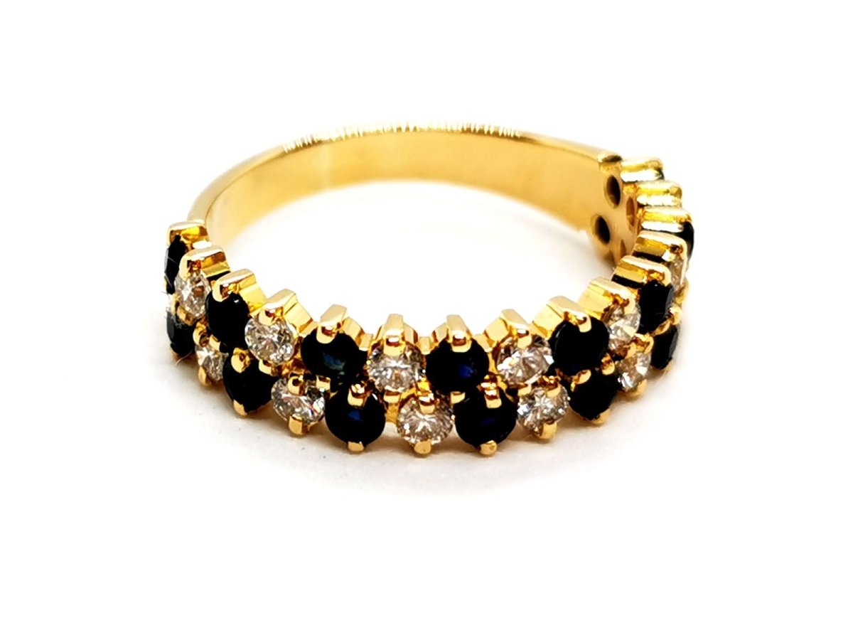 Bague Or jaune Diamant - Castafiore