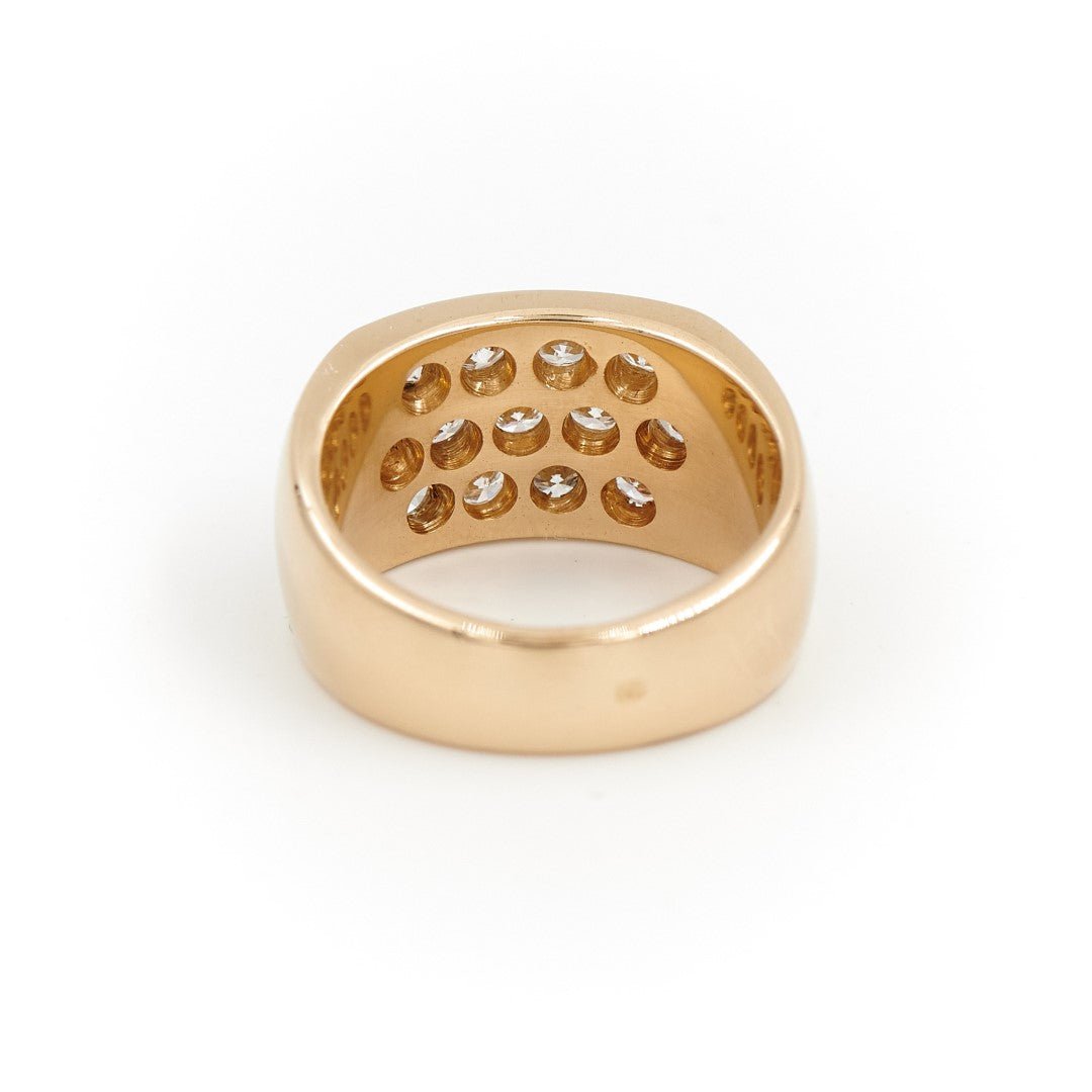 Bague Or jaune Diamant - Castafiore