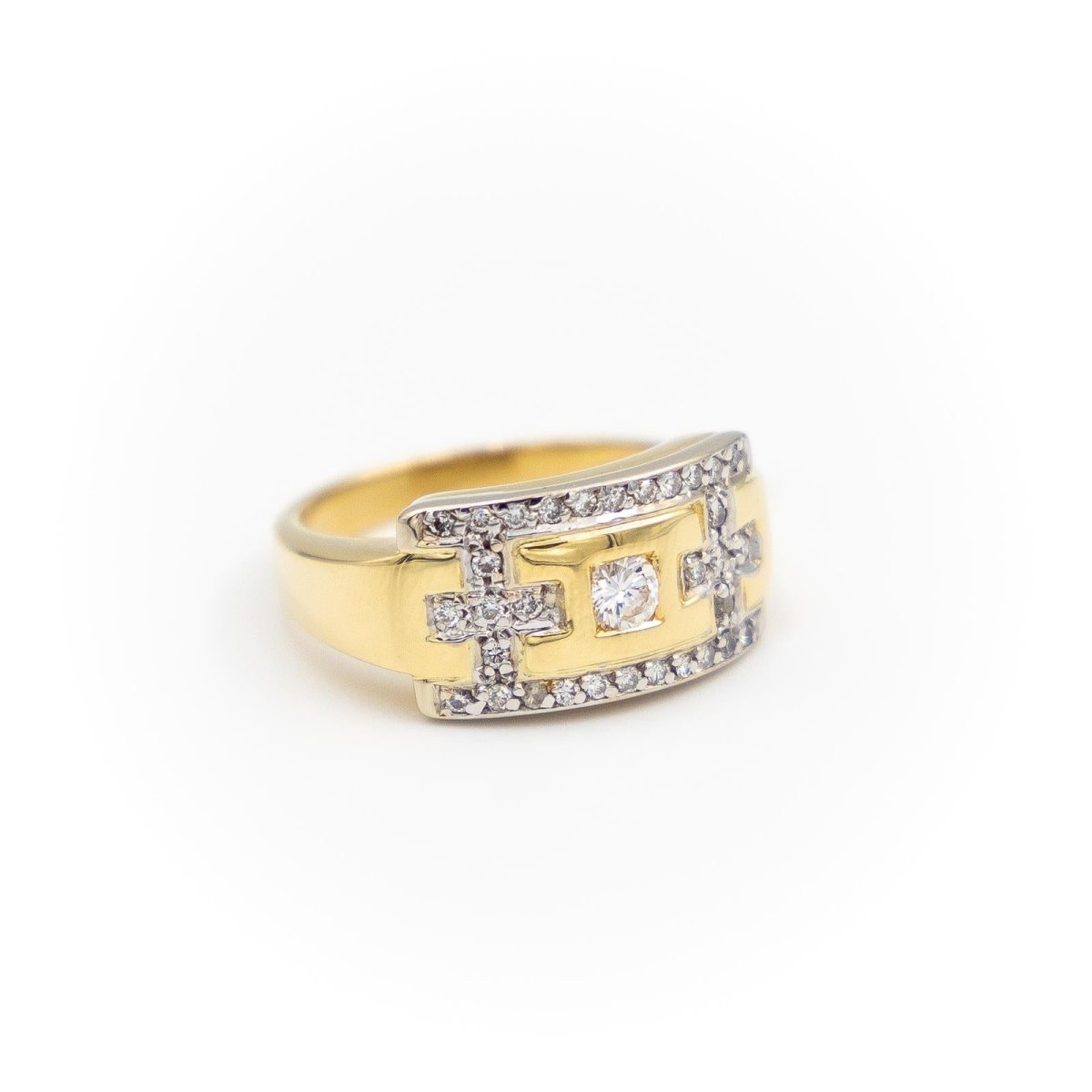 Bague Or jaune Diamant - Castafiore