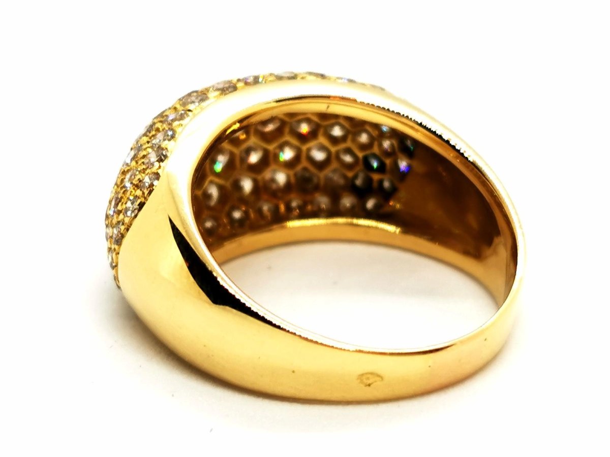 Bague Or jaune Diamant - Castafiore