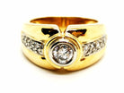 Bague Or jaune Diamant - Castafiore