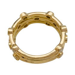 Bague or jaune diamants - Castafiore