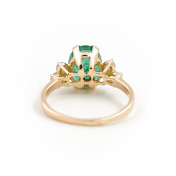 Bague Or jaune Emeraude - Castafiore
