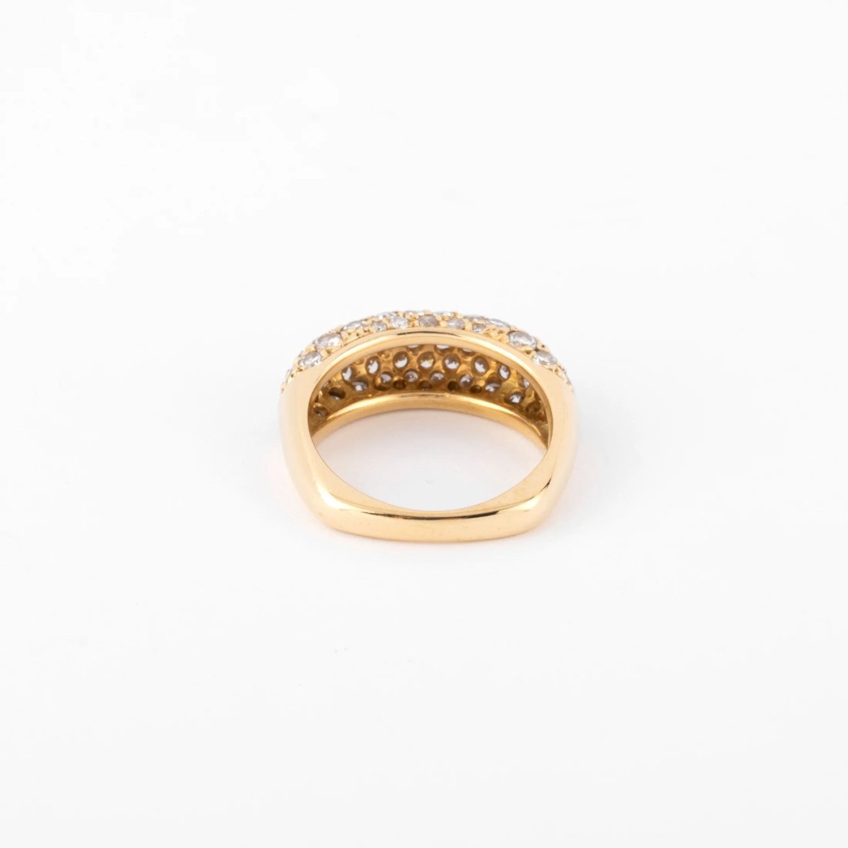 Bague or jaune et diamant - Castafiore