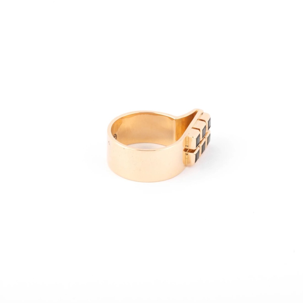 Bague or jaune et Peridot Georg Jensen - Castafiore