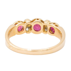 Bague Or jaune rubis - Castafiore