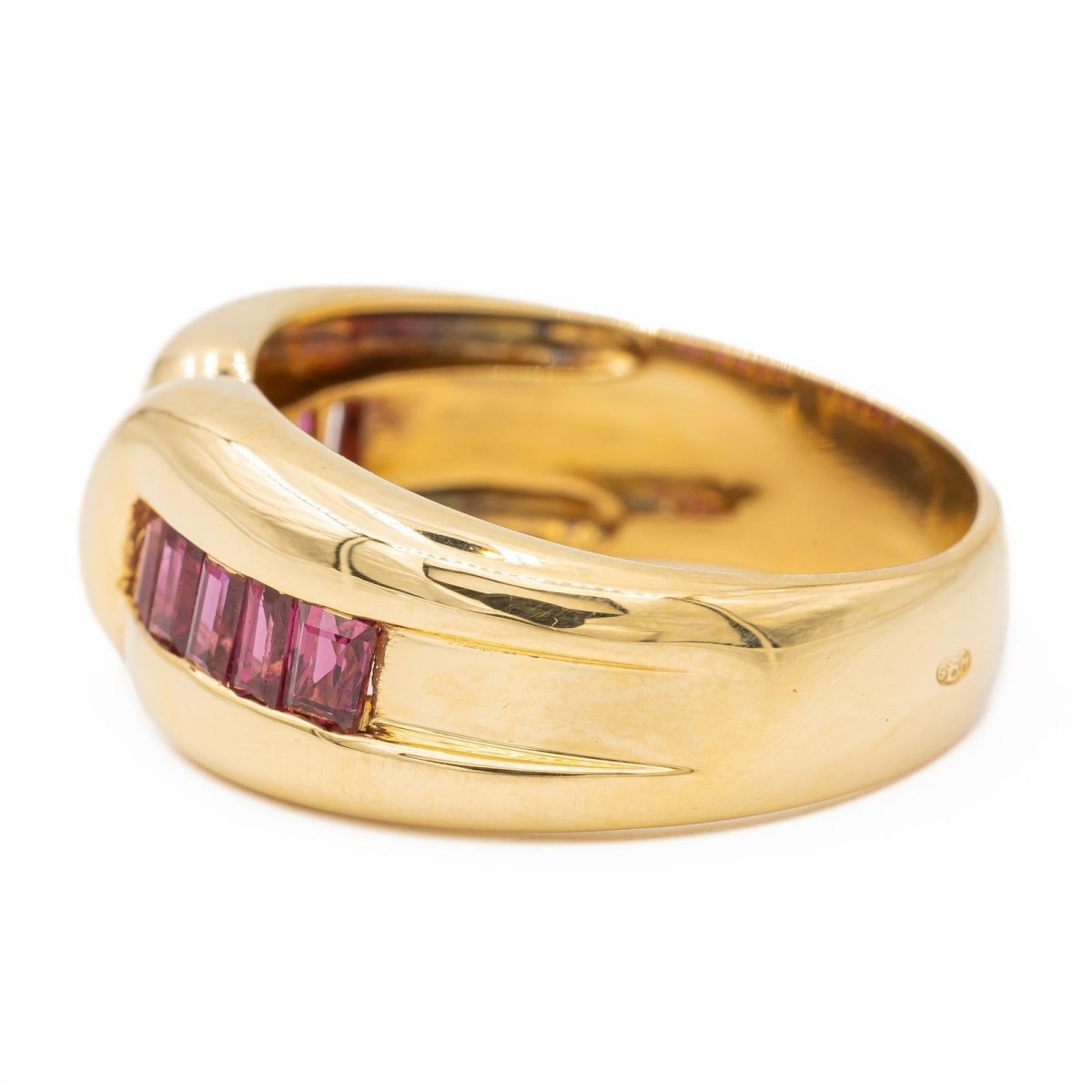 Bague Or jaune Rubis - Castafiore
