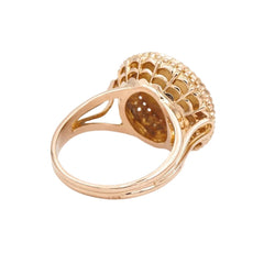 Bague Or jaune Rubis - Castafiore