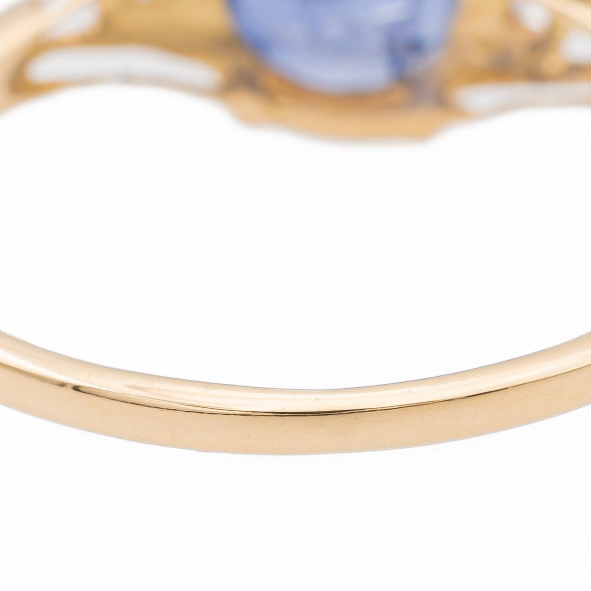 Bague Or jaune Saphir - Castafiore