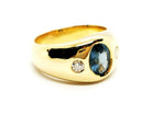 Bague Or jaune Saphir - Castafiore