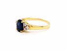 Bague Or jaune Saphir - Castafiore