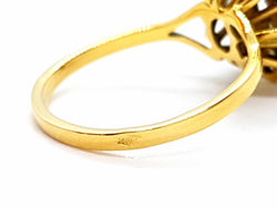 Bague Or jaune Saphir - Castafiore