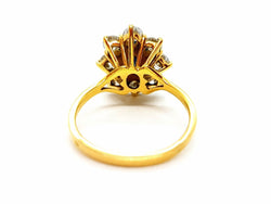 Bague Or jaune Saphir - Castafiore