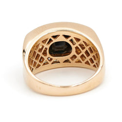 Bague Or jaune Saphir - Castafiore