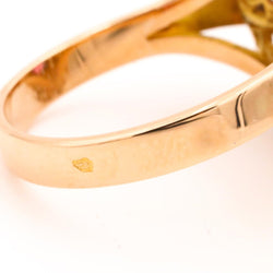 Bague Or jaune Tourmaline - Castafiore