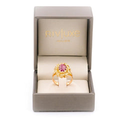 Bague Or jaune Tourmaline - Castafiore