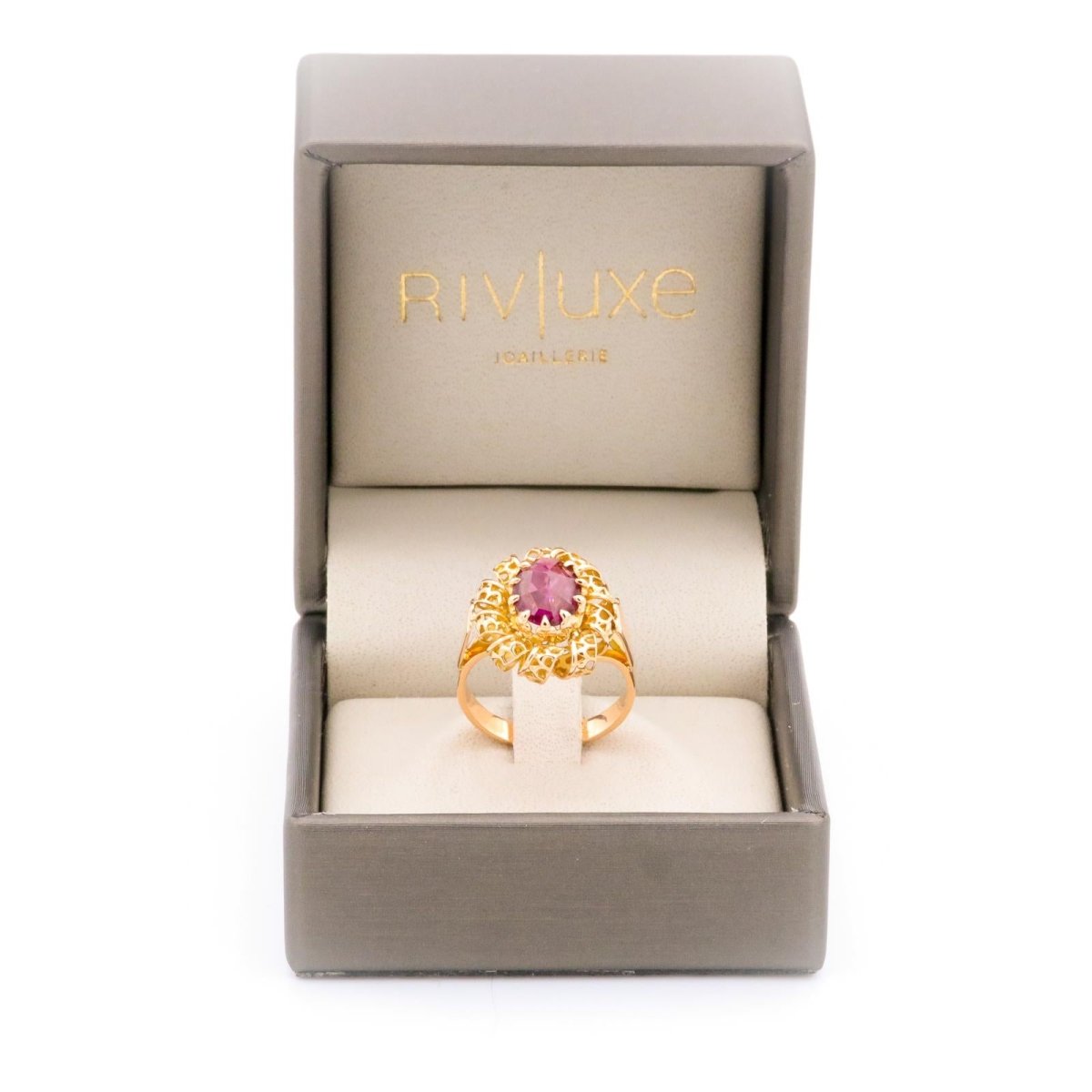 Bague Or jaune Tourmaline - Castafiore