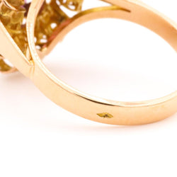 Bague Or jaune Tourmaline - Castafiore