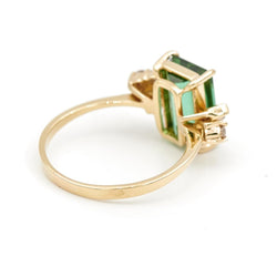 Bague Or jaune Tourmaline - Castafiore