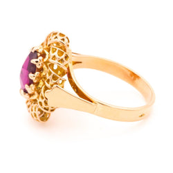 Bague Or jaune Tourmaline - Castafiore