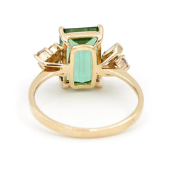 Bague Or jaune Tourmaline - Castafiore