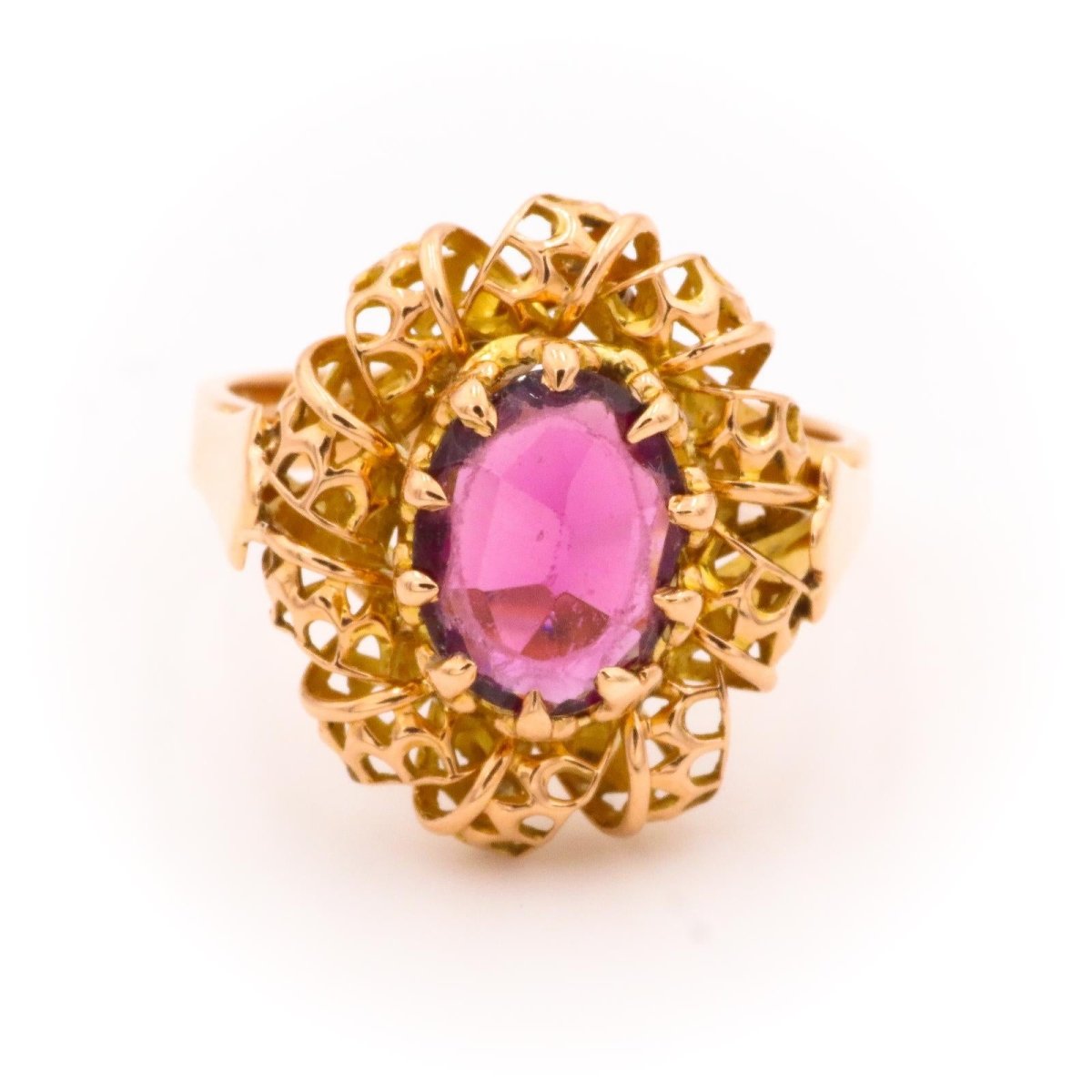 Bague Or jaune Tourmaline - Castafiore