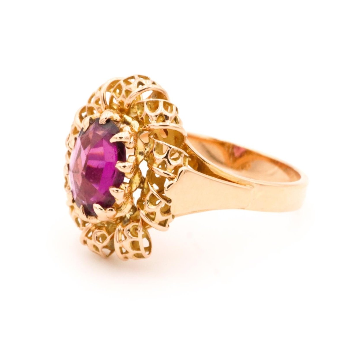 Bague Or jaune Tourmaline - Castafiore